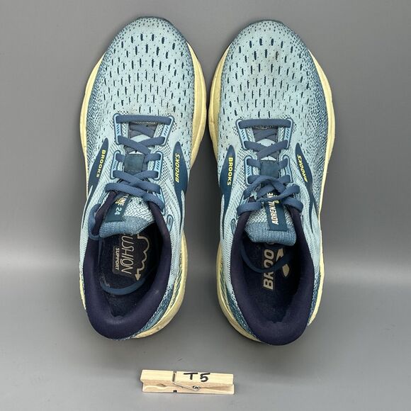 Brooks Adrenaline 24 Women's 8.5 Aqua Athletic Running Sneakers Low Top Lace Up - Picture 11 of 11